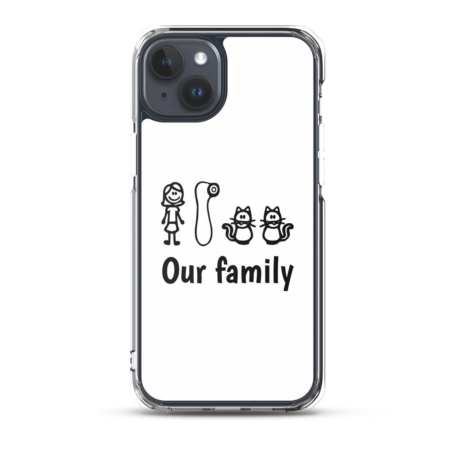 Coque iPhone Our family woman vibrator cats - Sedurro