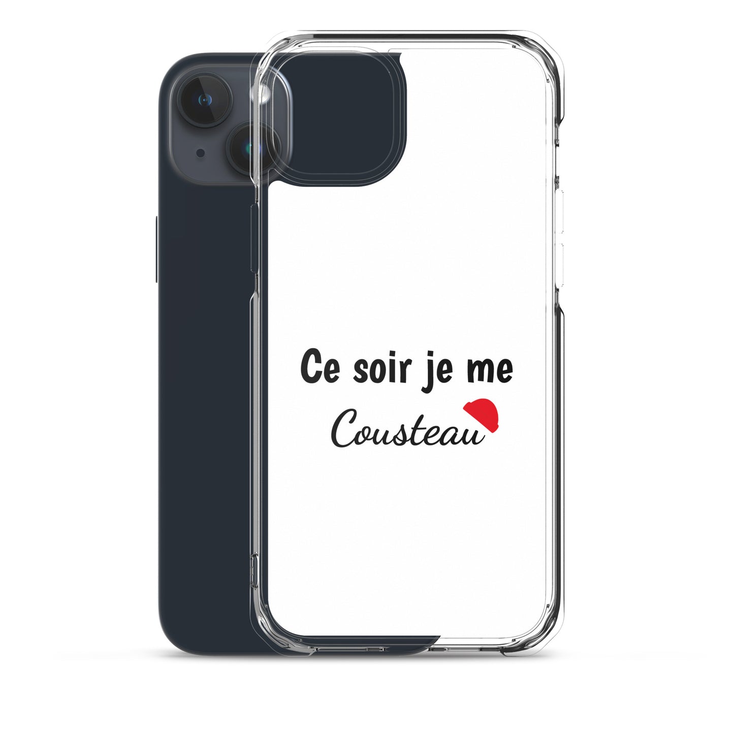 Coque iPhone Ce soir je me cousteau - Sedurro