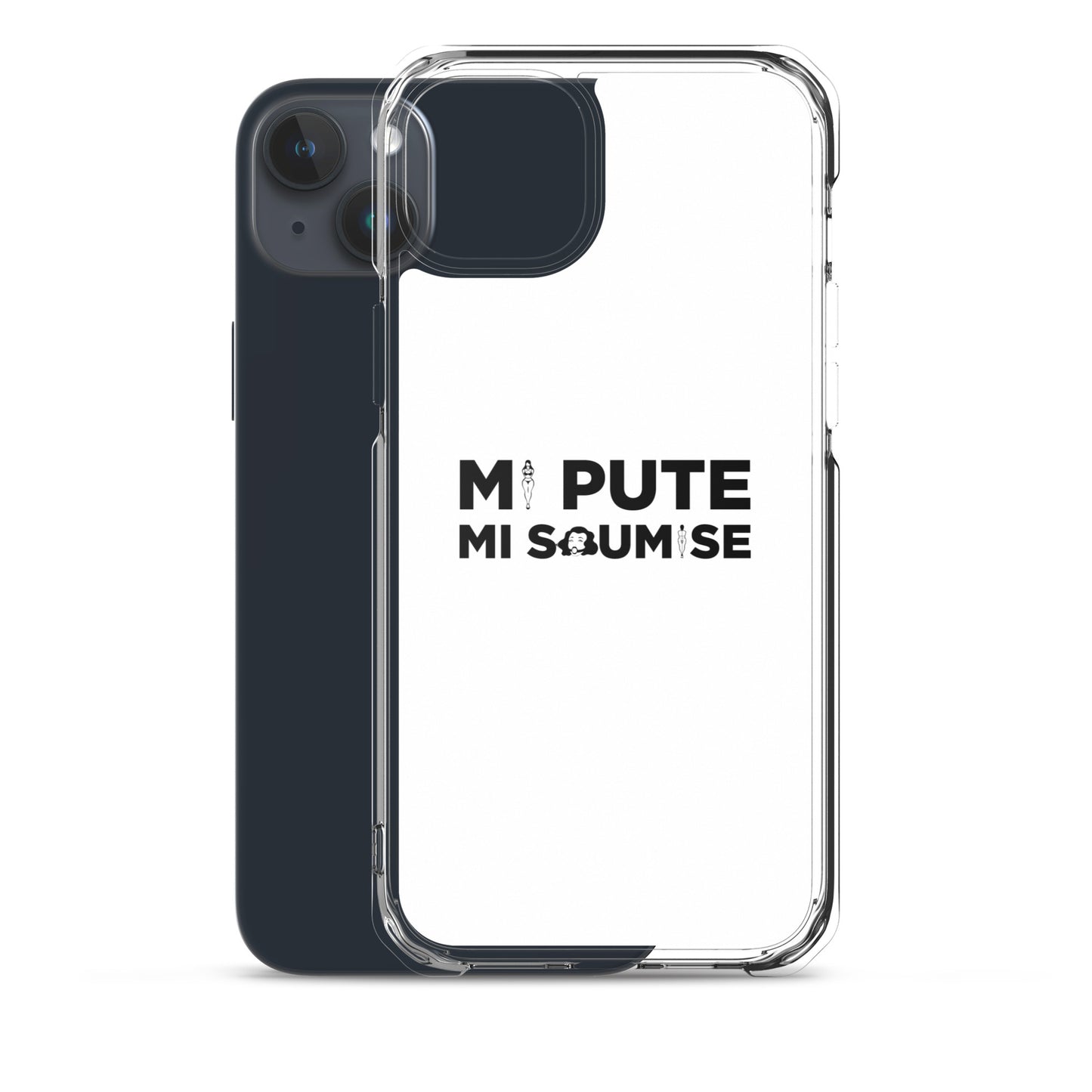 Coque iPhone Mi pute mi soumise - Sedurro