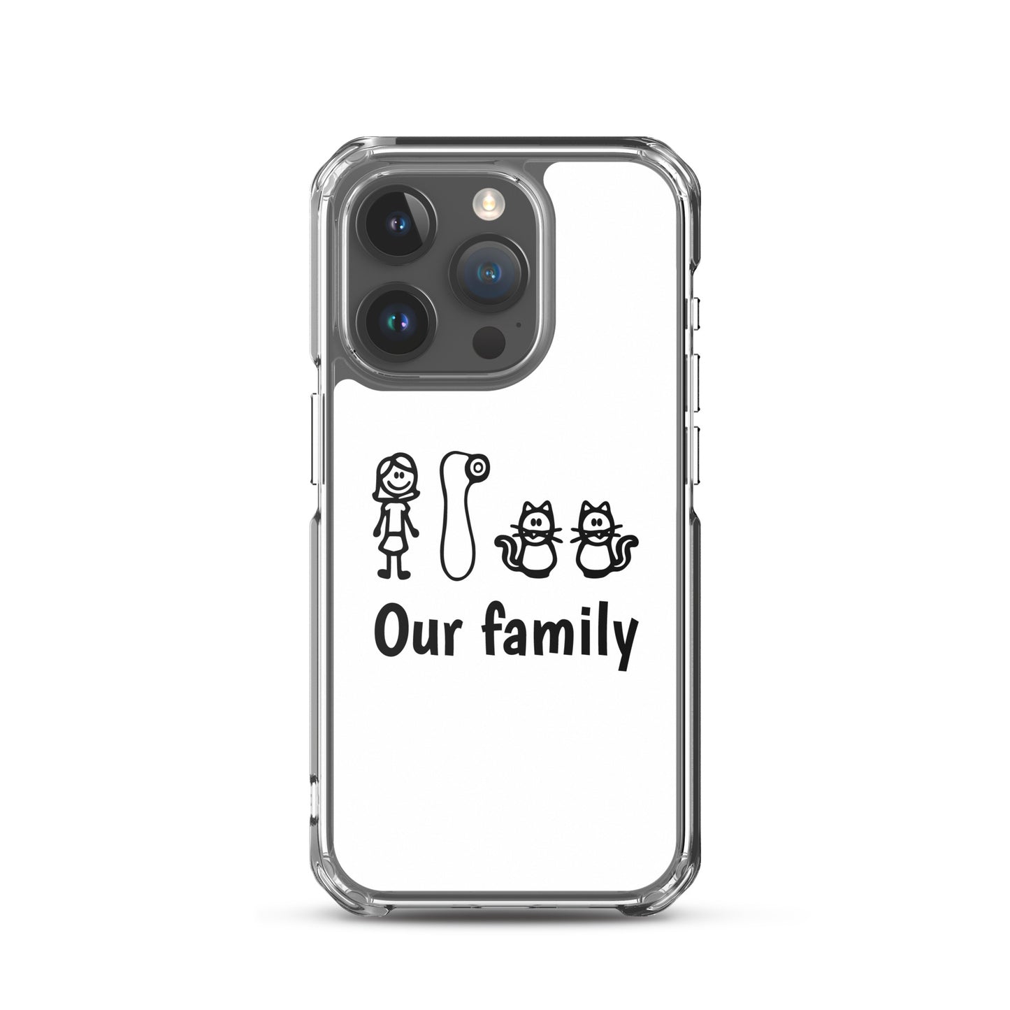 Coque iPhone Our family woman vibrator cats - Sedurro