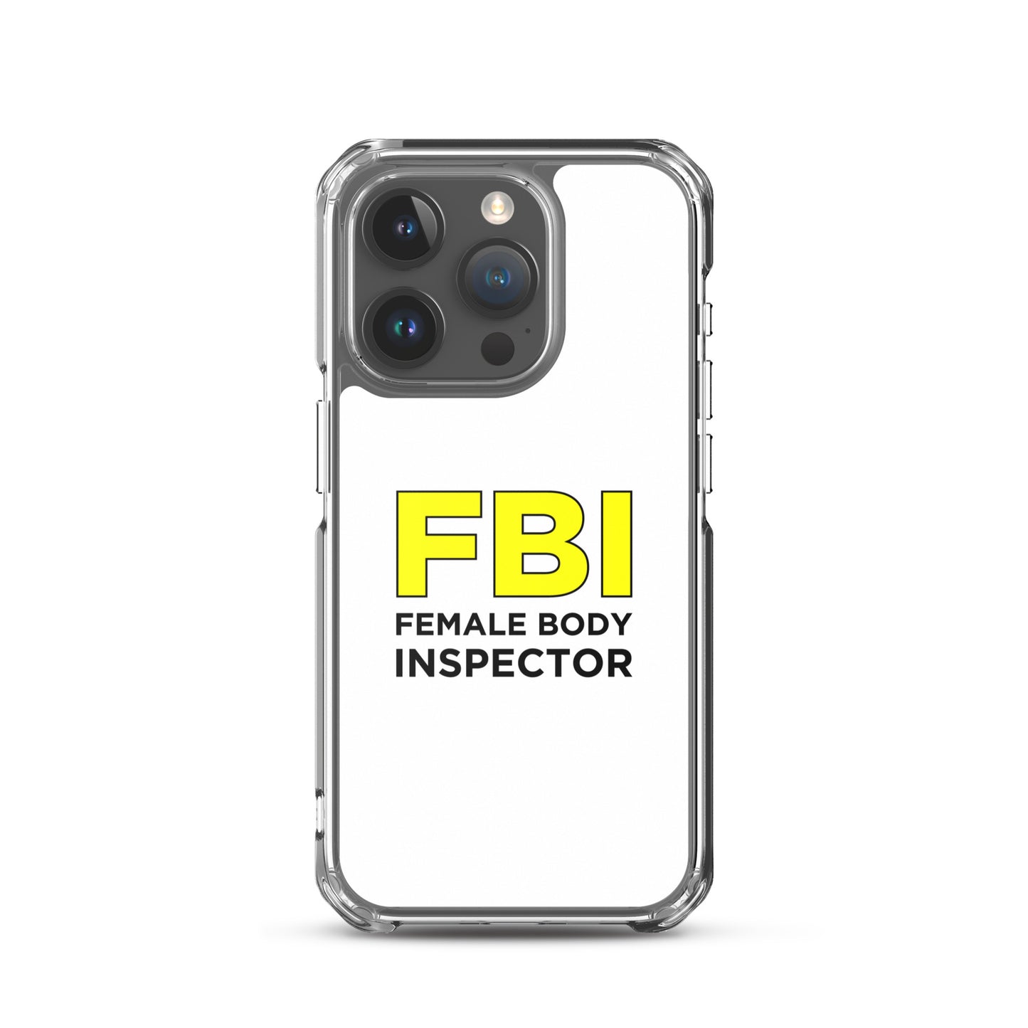 Coque iPhone FBI Female Body Inspector - Sedurro