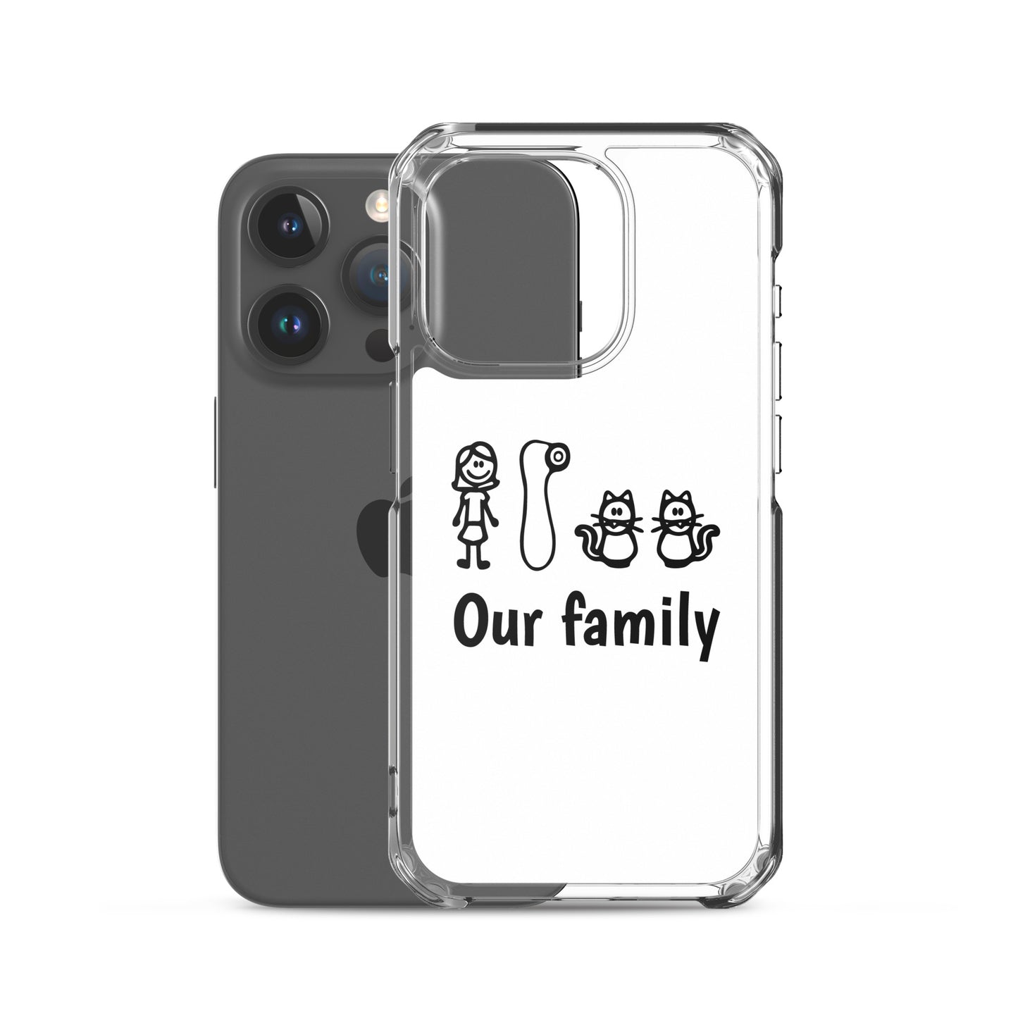 Coque iPhone Our family woman vibrator cats - Sedurro