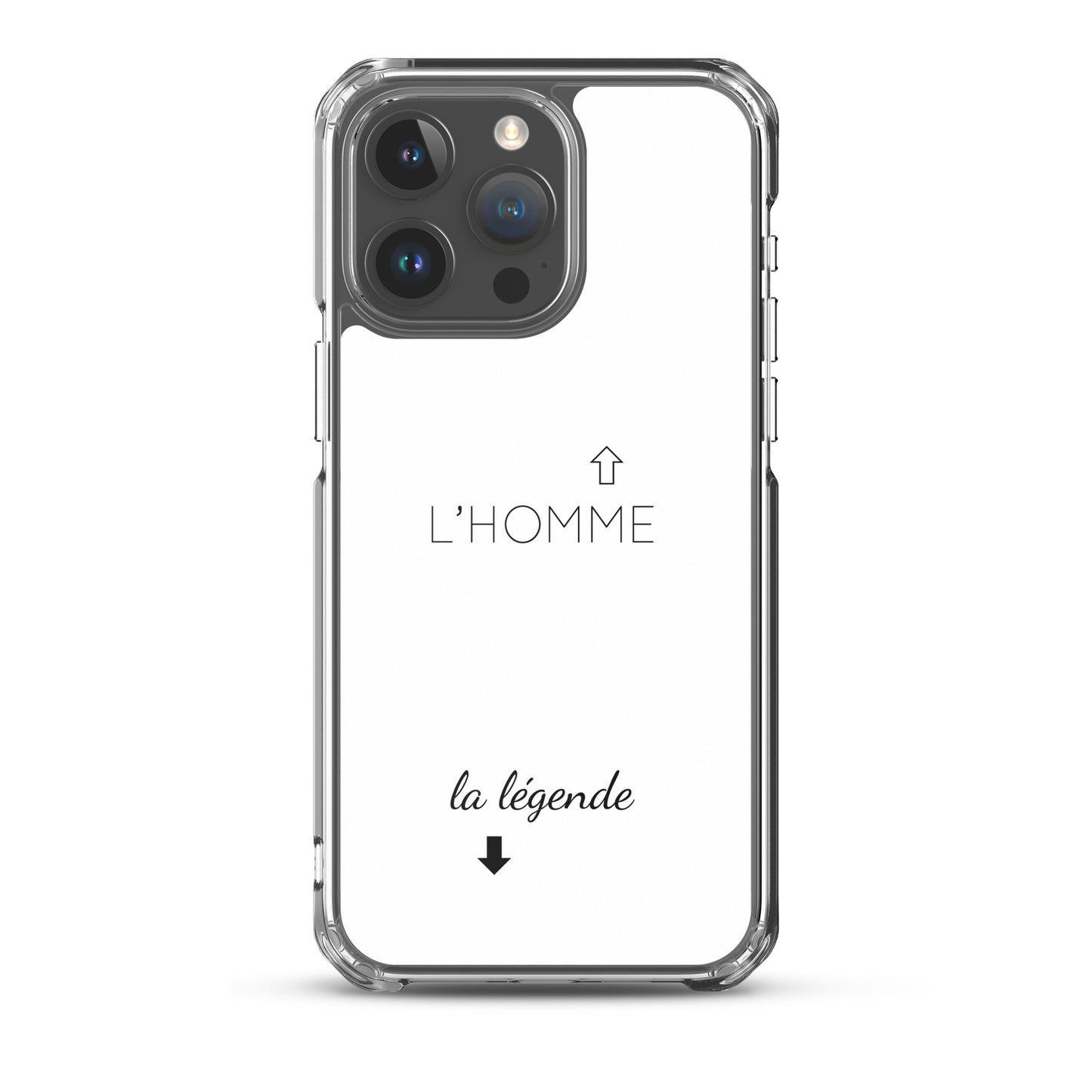 Coque iPhone L'homme et la légende iPhone 15 Pro Max - Sedurro