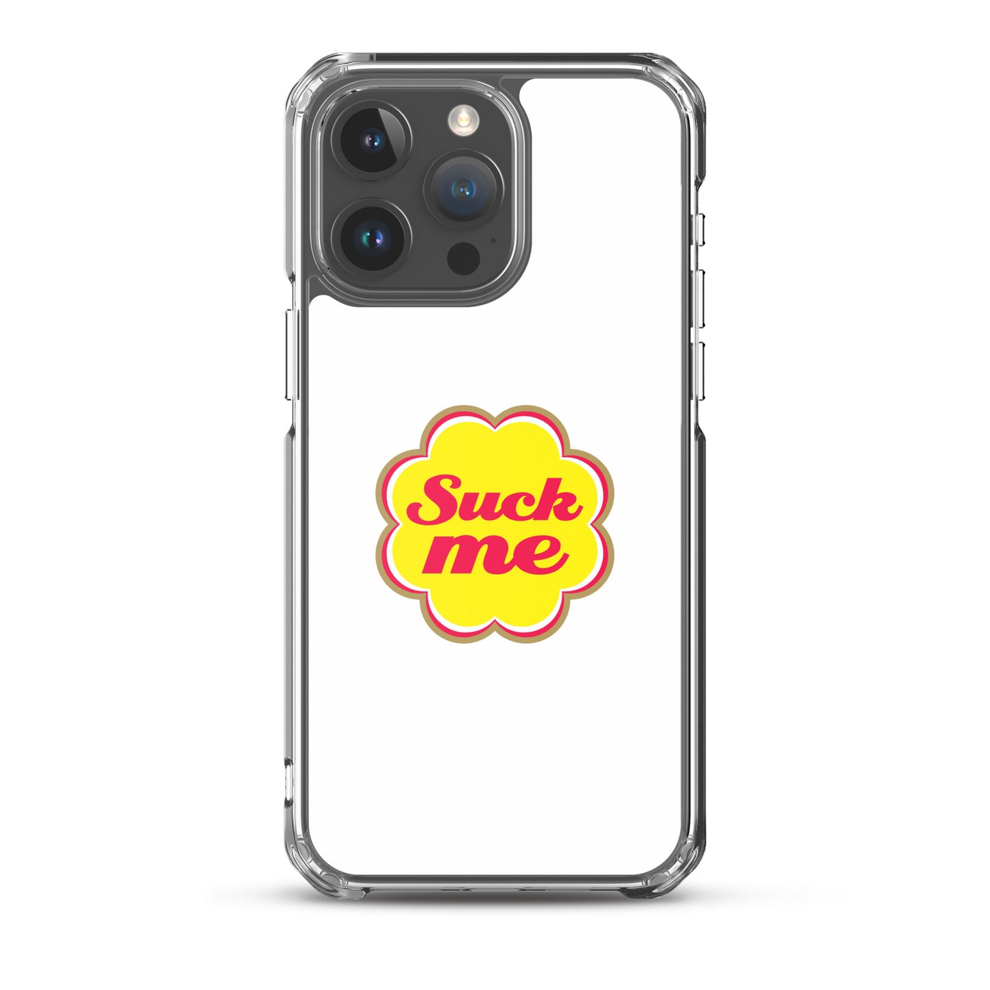Coque iPhone Suck me sucette chupa iPhone 15 Pro Max - Sedurro