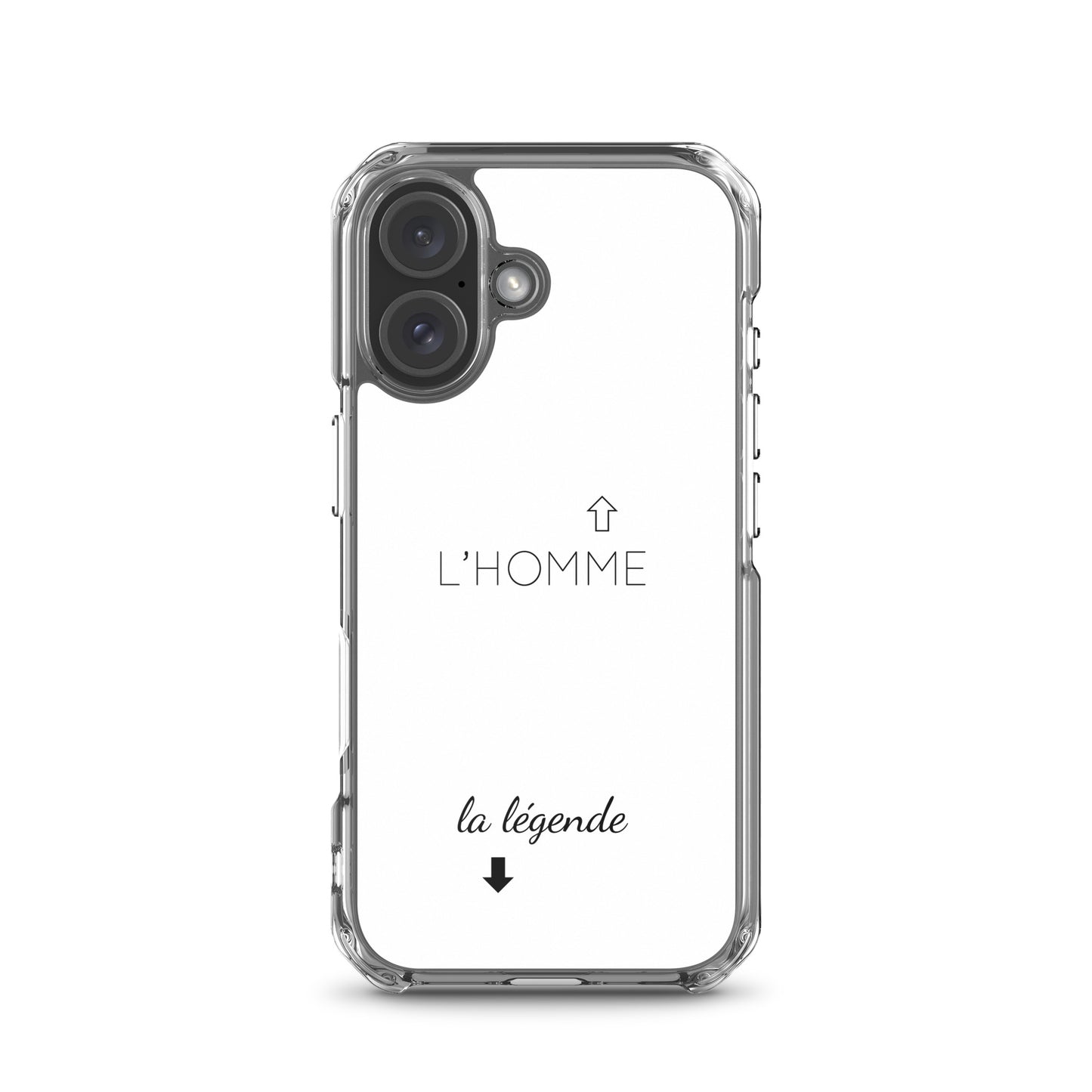Coque iPhone L'homme et la légende iPhone 16 - Sedurro