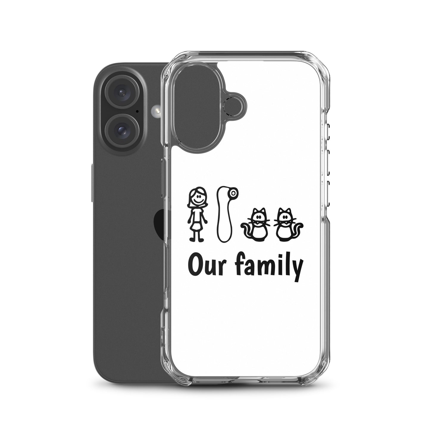 Coque iPhone Our family woman vibrator cats - Sedurro