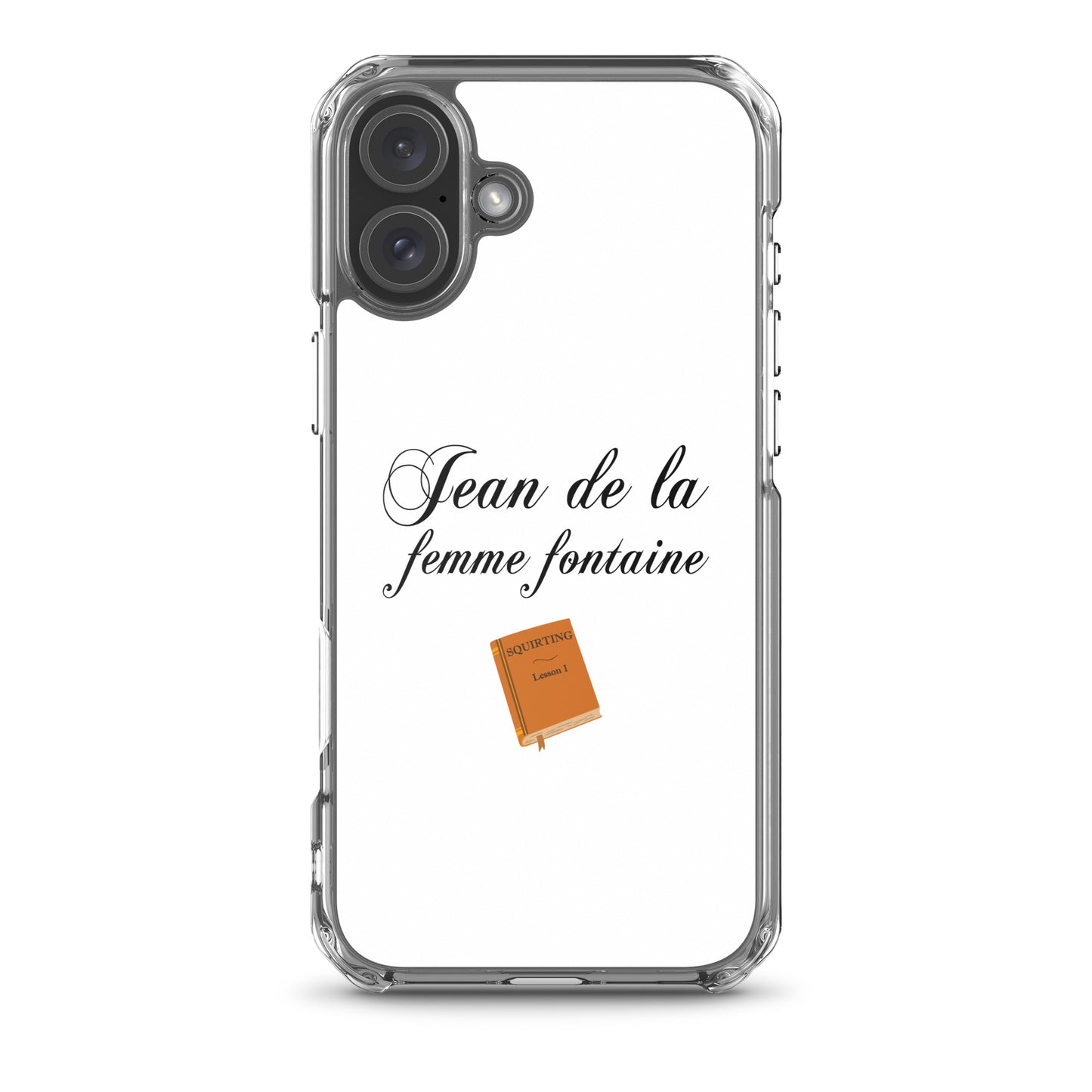 Coque iPhone Jean de la femme fontaine iPhone 16 Plus - Sedurro