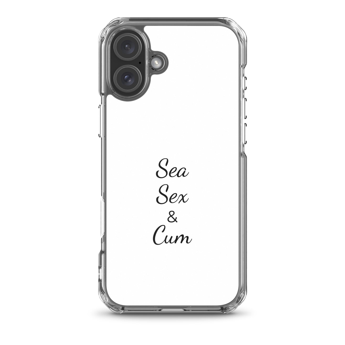Coque iPhone Sea sex & cum iPhone 16 Plus - Sedurro