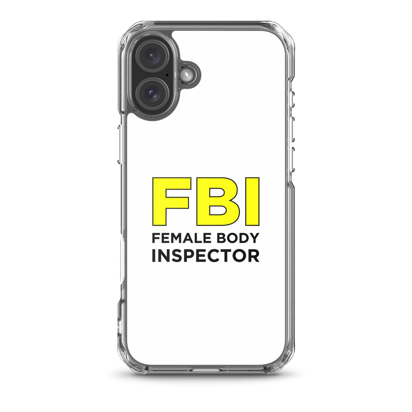Coque iPhone FBI Female Body Inspector - Sedurro