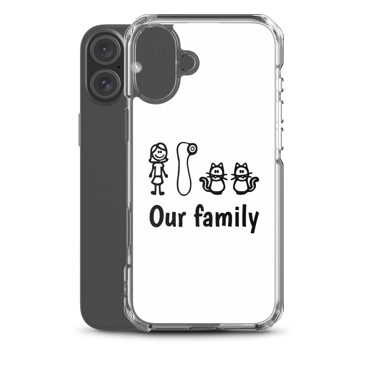 Coque iPhone Our family woman vibrator cats - Sedurro