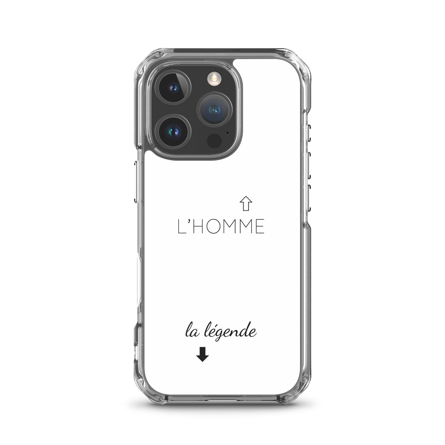 Coque iPhone L'homme et la légende iPhone 16 Pro - Sedurro