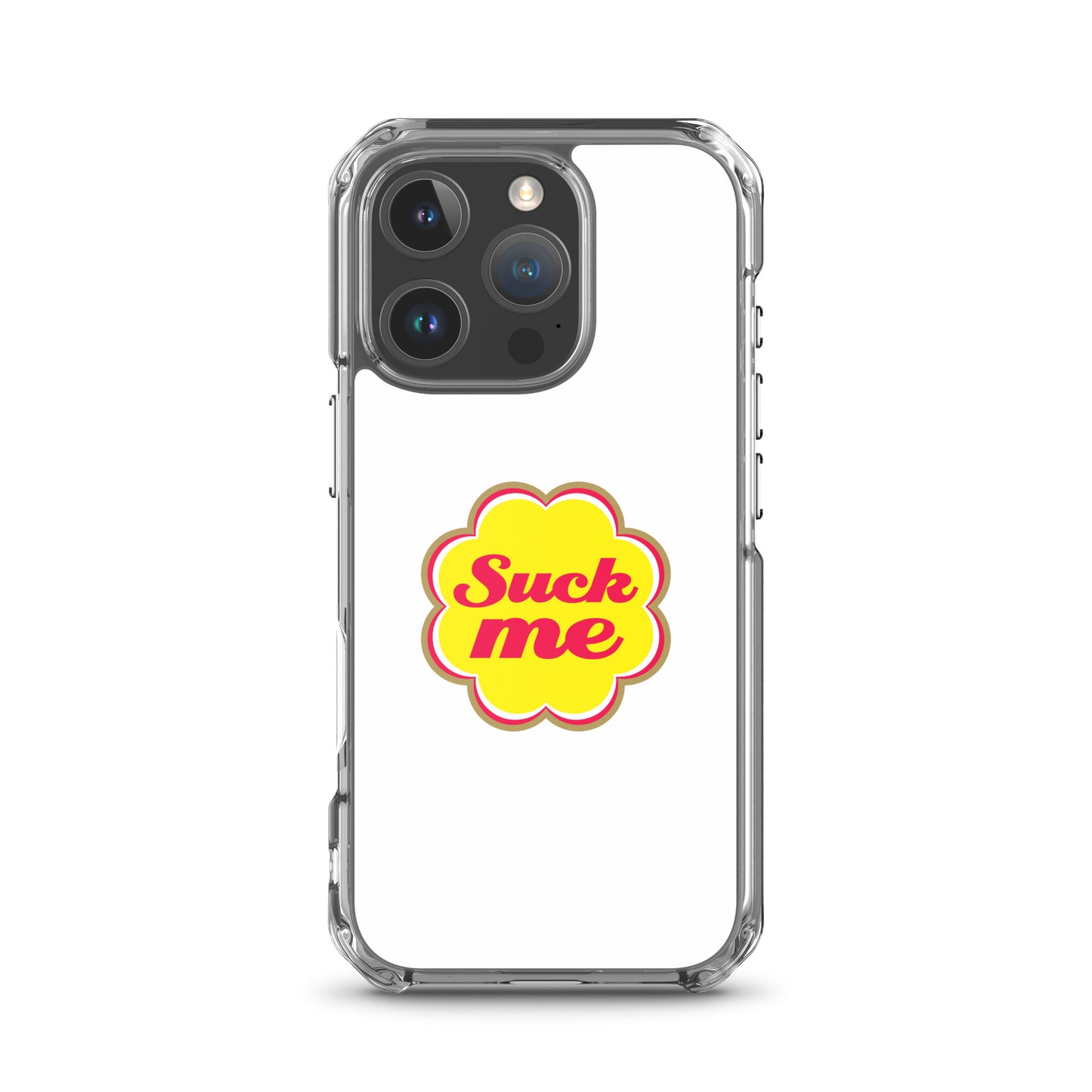 Coque iPhone Suck me sucette chupa iPhone 16 Pro - Sedurro