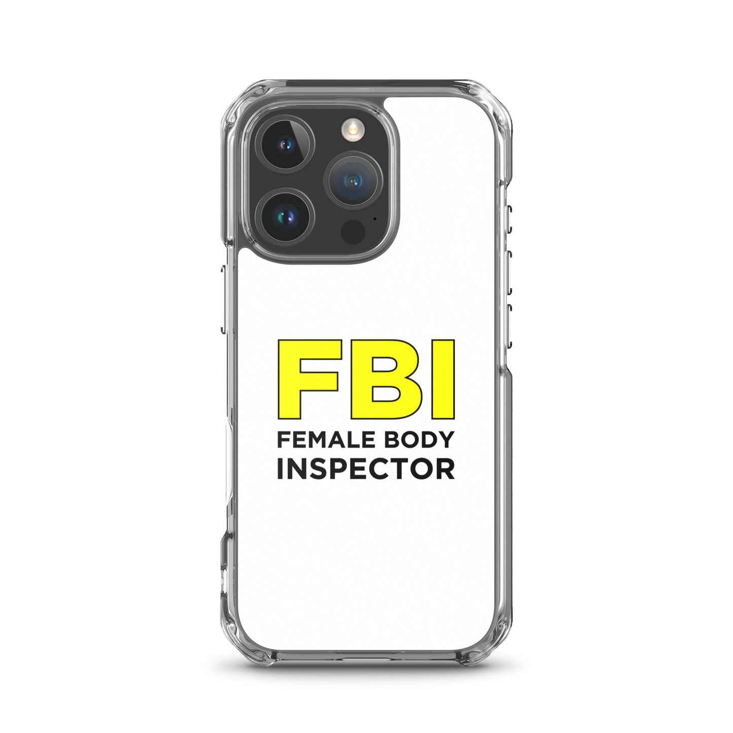 Coque iPhone FBI Female Body Inspector - Sedurro