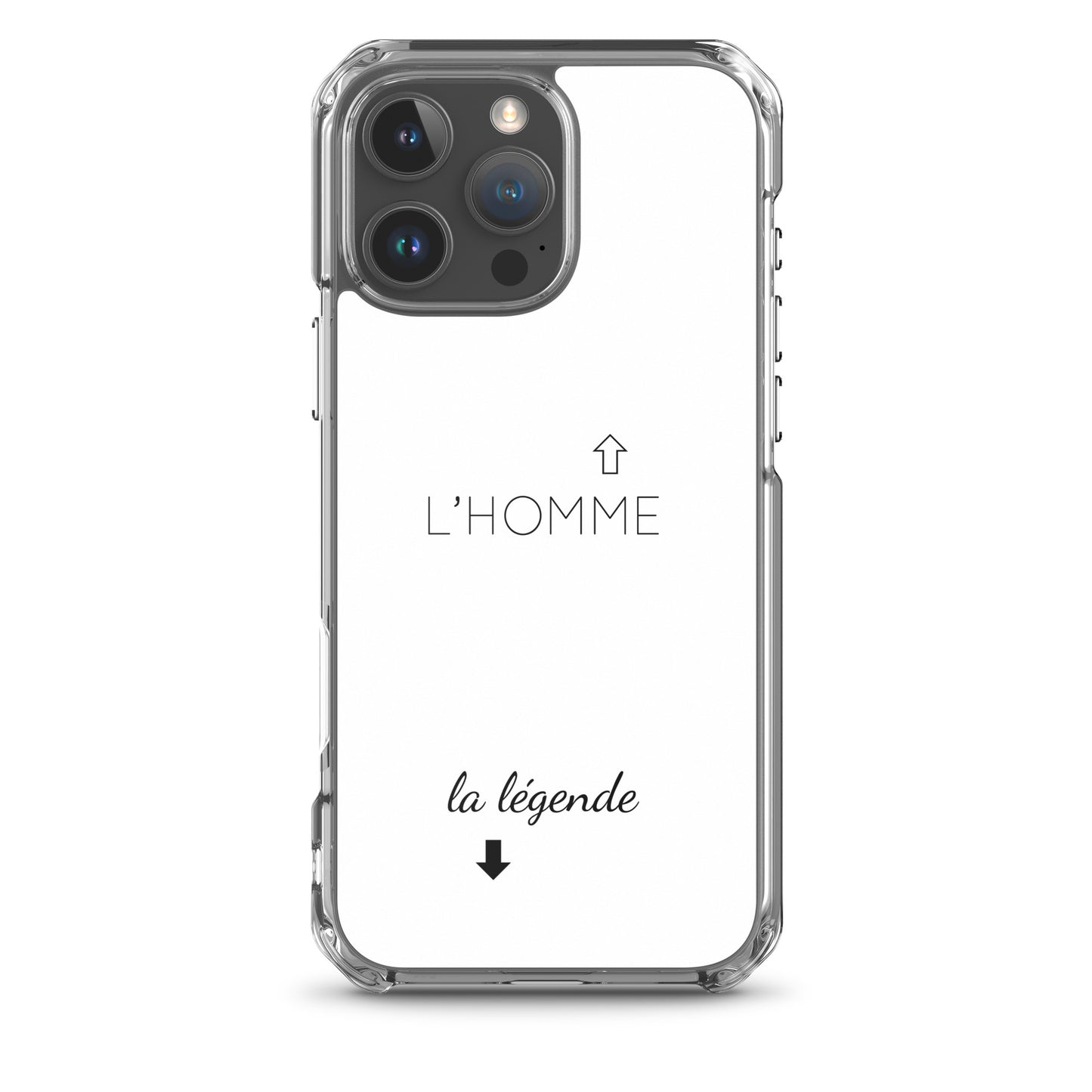 Coque iPhone L'homme et la légende iPhone 16 Pro Max - Sedurro