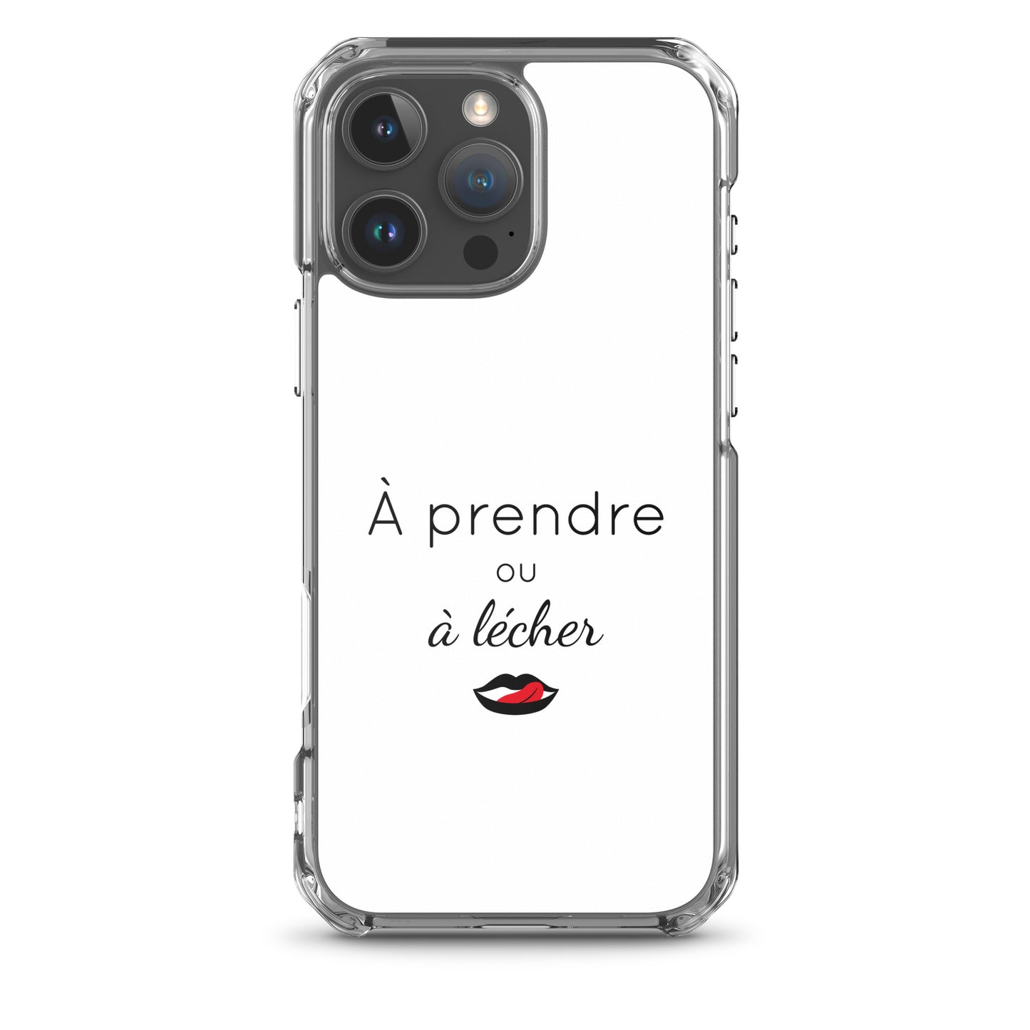 Coque iPhone À prendre ou à lécher - Sedurro