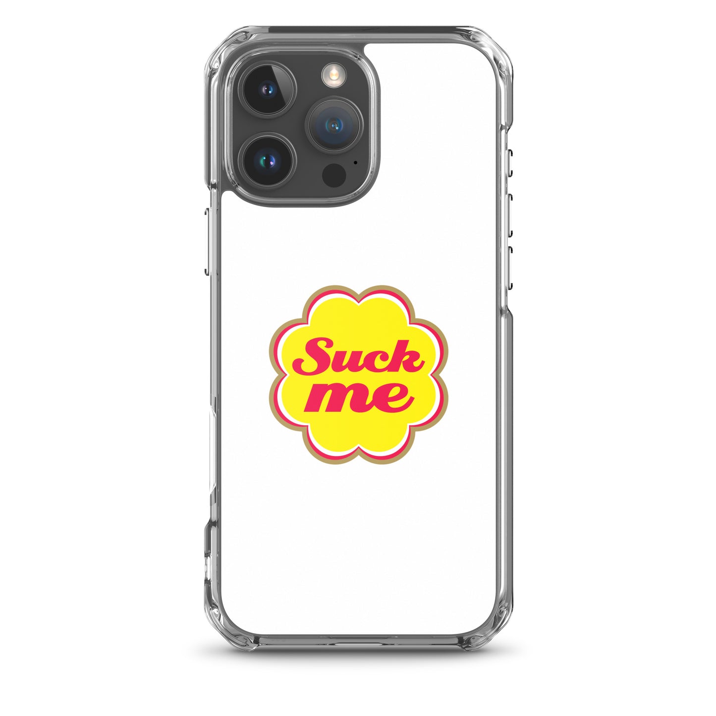 Coque iPhone Suck me sucette chupa iPhone 16 Pro Max - Sedurro