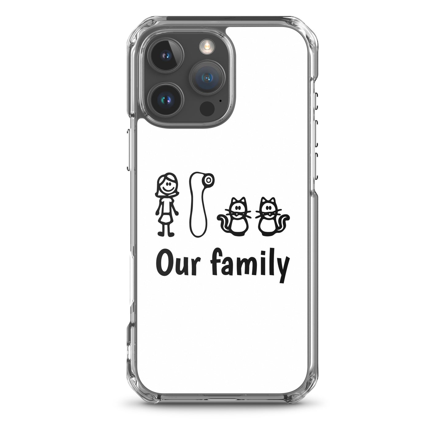 Coque iPhone Our family woman vibrator cats - Sedurro