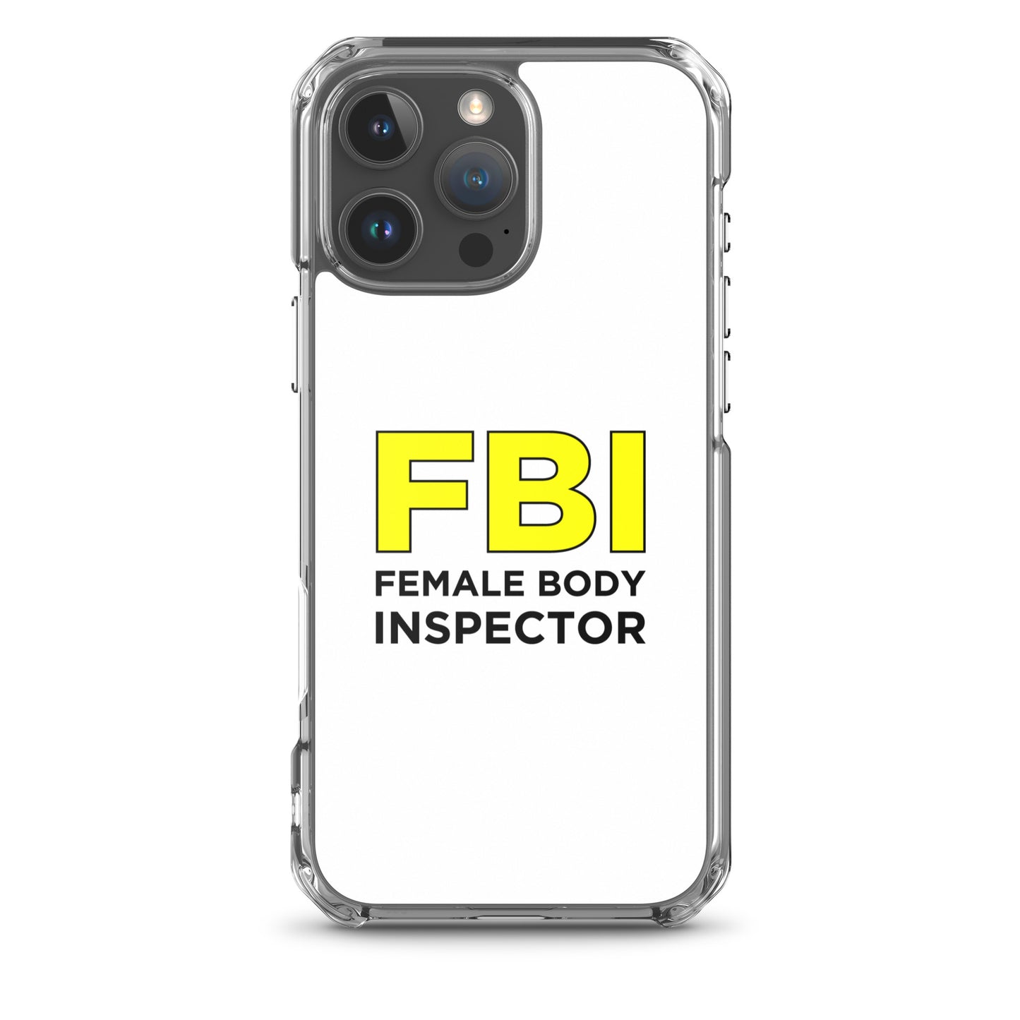 Coque iPhone FBI Female Body Inspector - Sedurro