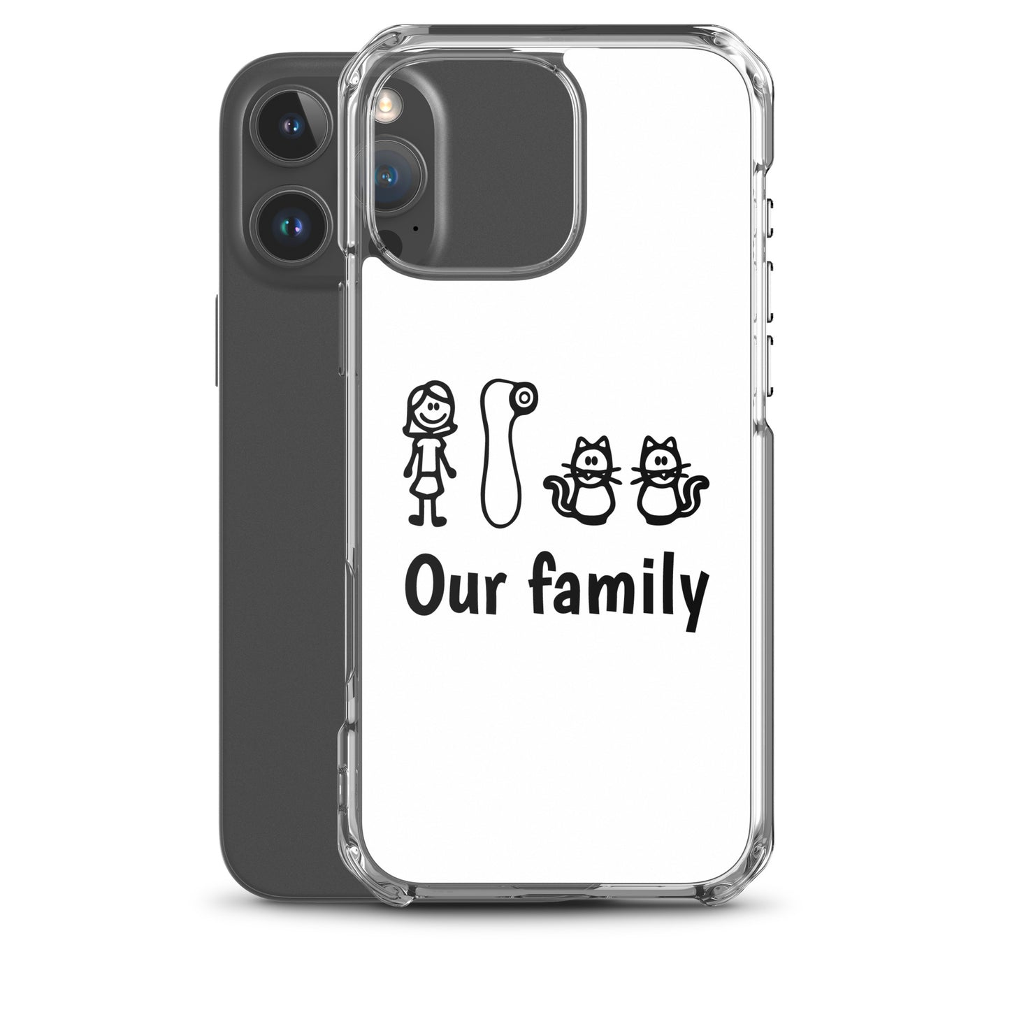 Coque iPhone Our family woman vibrator cats - Sedurro