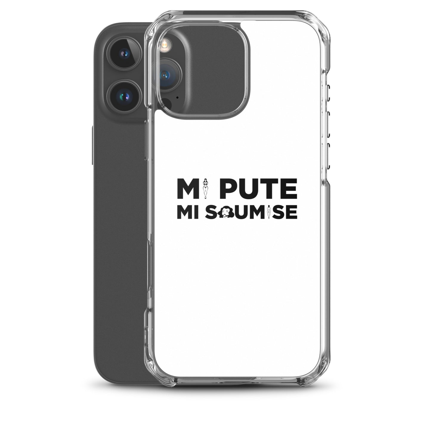 Coque iPhone Mi pute mi soumise - Sedurro