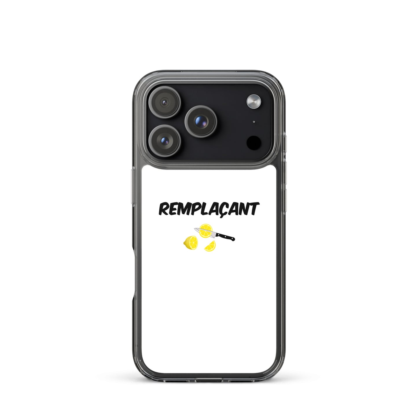 Coque iPhone Remplaçant coupeur de citrons - Sedurro
