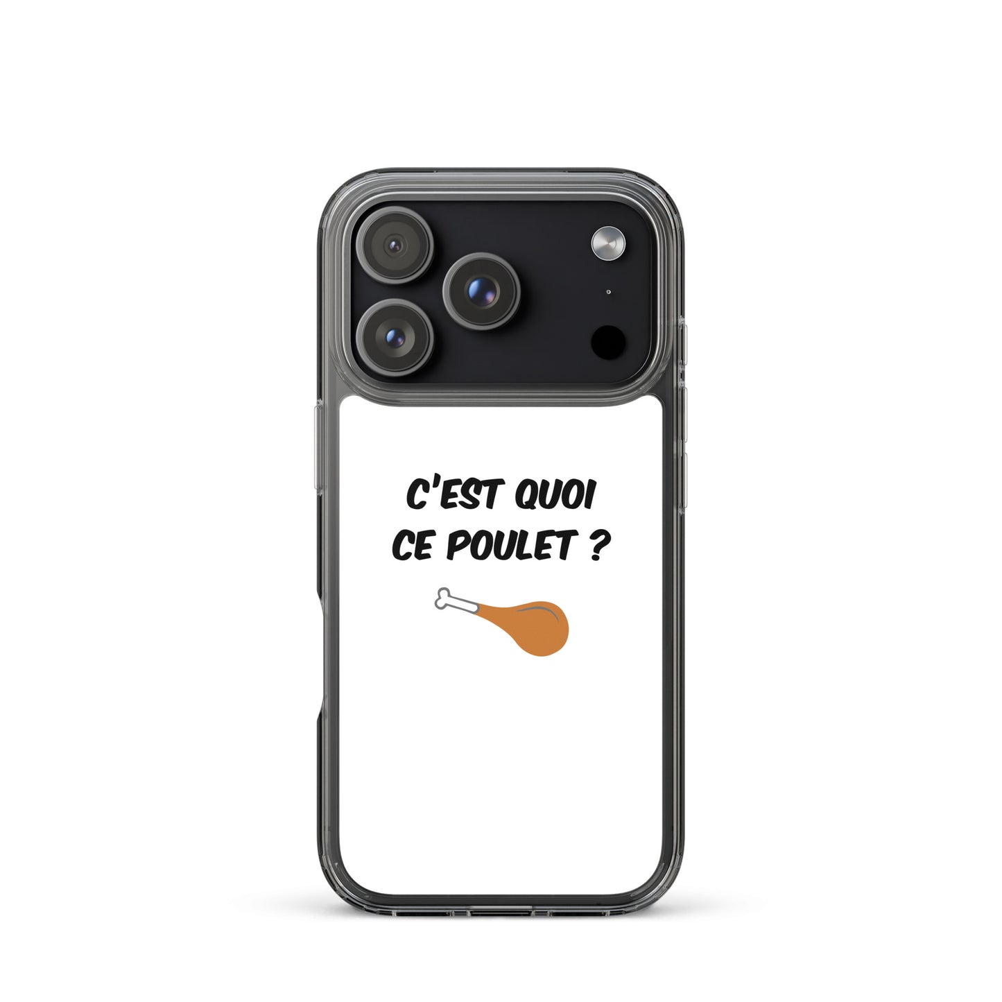 Coque iPhone C'est quoi ce poulet - Sedurro