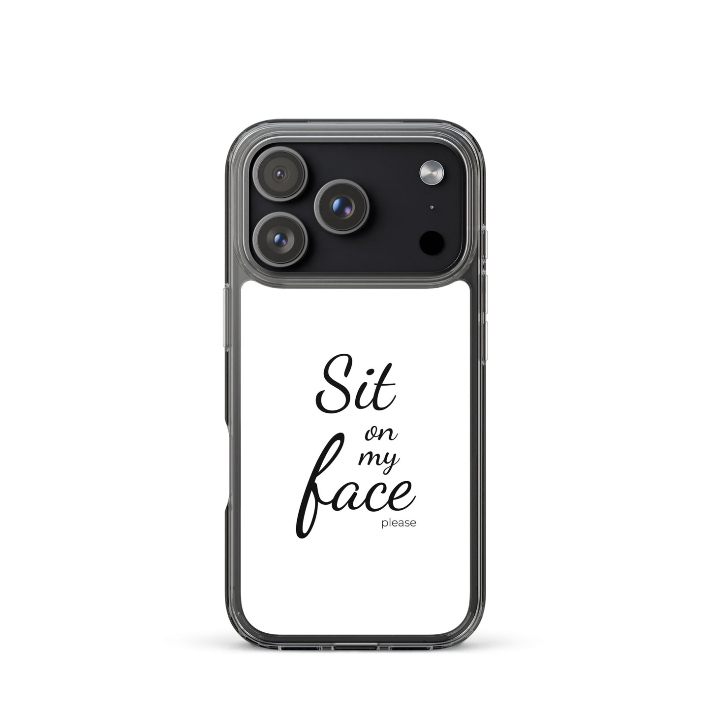 Coque iPhone Sit on my face please - Sedurro