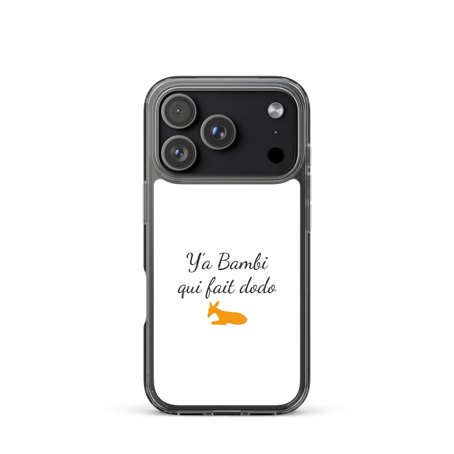 Coque iPhone Y'a bambi qui fait dodo - Sedurro
