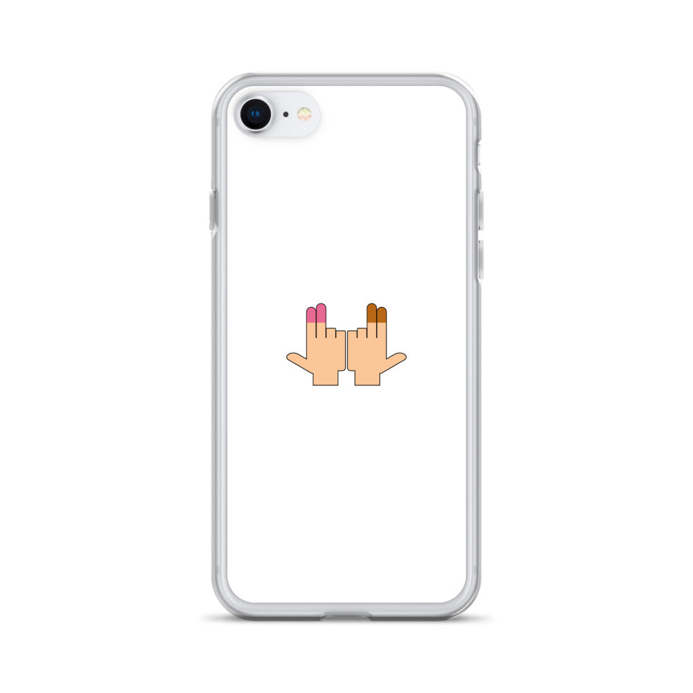 Coque iPhone DP Double péné signe du J seul iPhone 7 8 - Sedurro