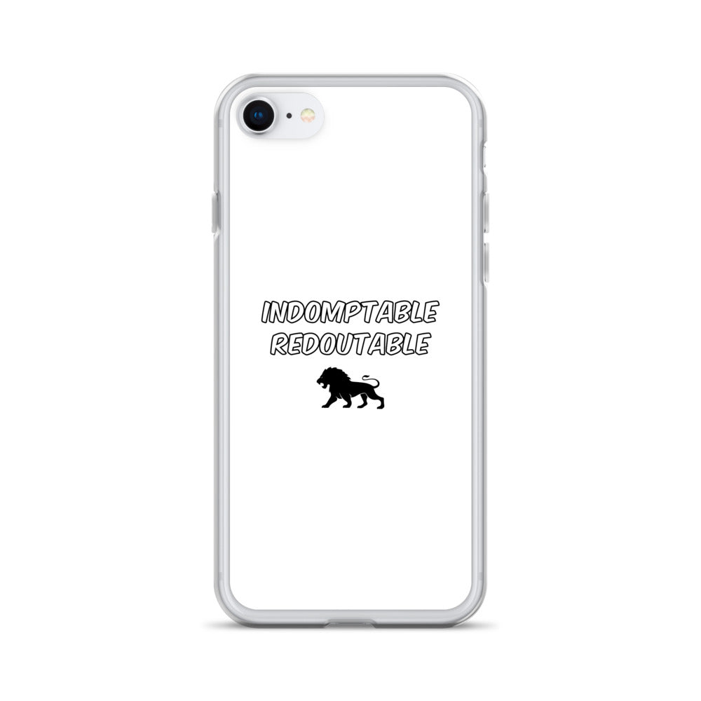 Coque iPhone Lion indomptable redoutable - Sedurro