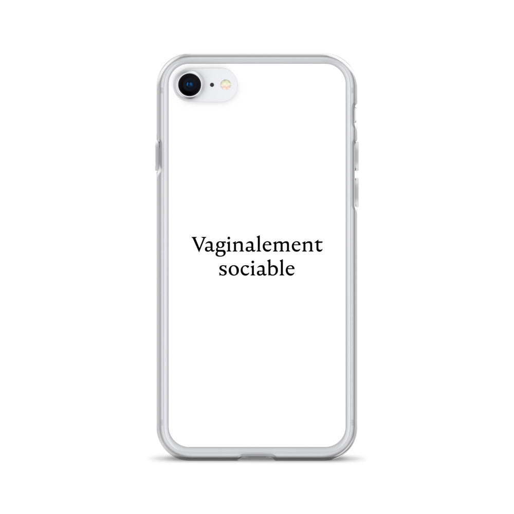 Coque iPhone Vaginalement sociable - Sedurro