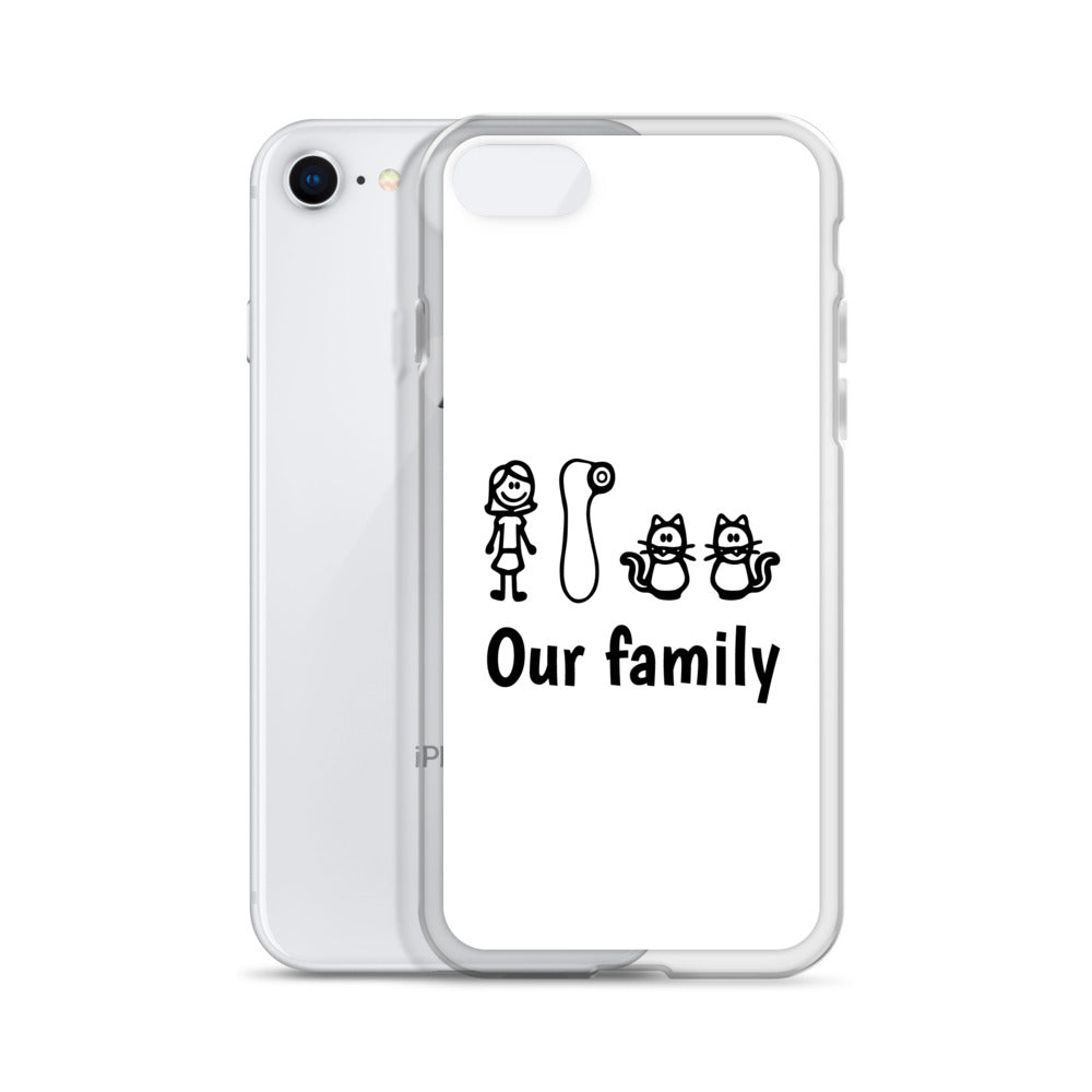 Coque iPhone Our family woman vibrator cats - Sedurro