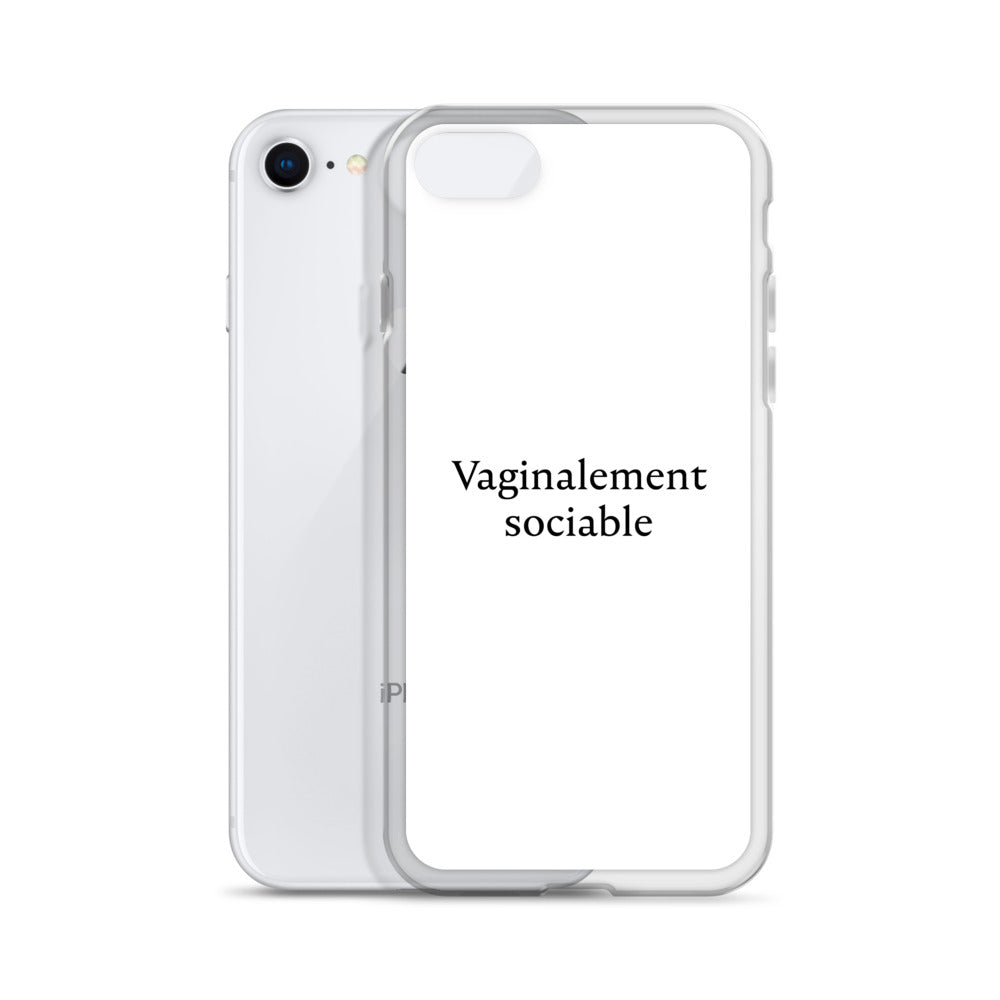 Coque iPhone Vaginalement sociable - Sedurro