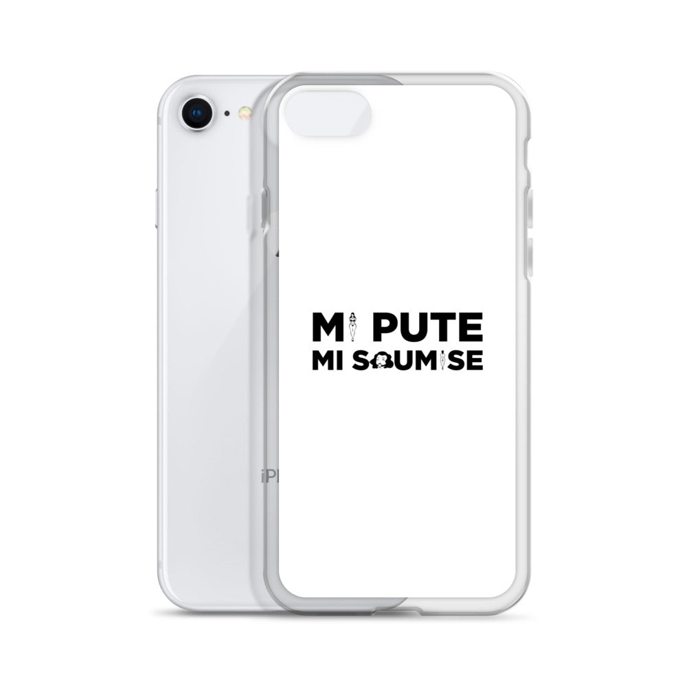 Coque iPhone Mi pute mi soumise - Sedurro