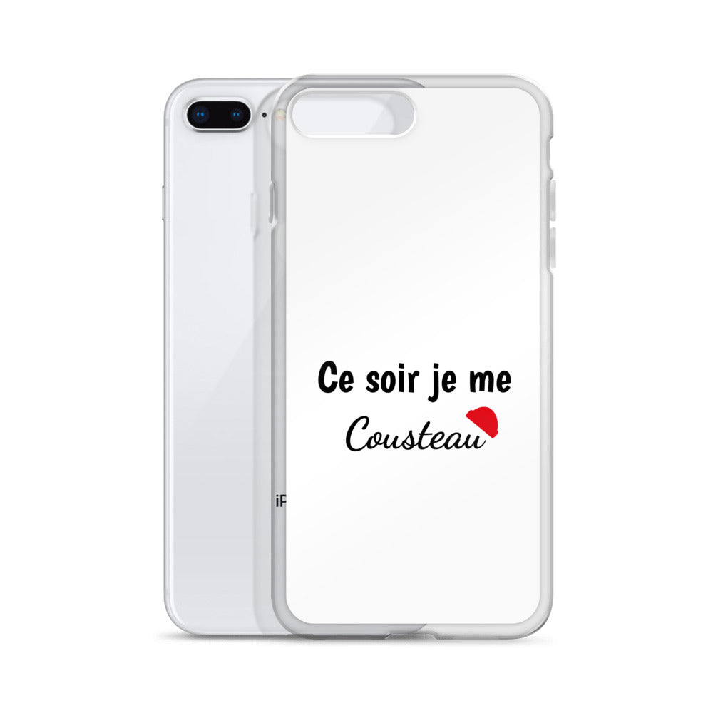 Coque iPhone Ce soir je me cousteau - Sedurro