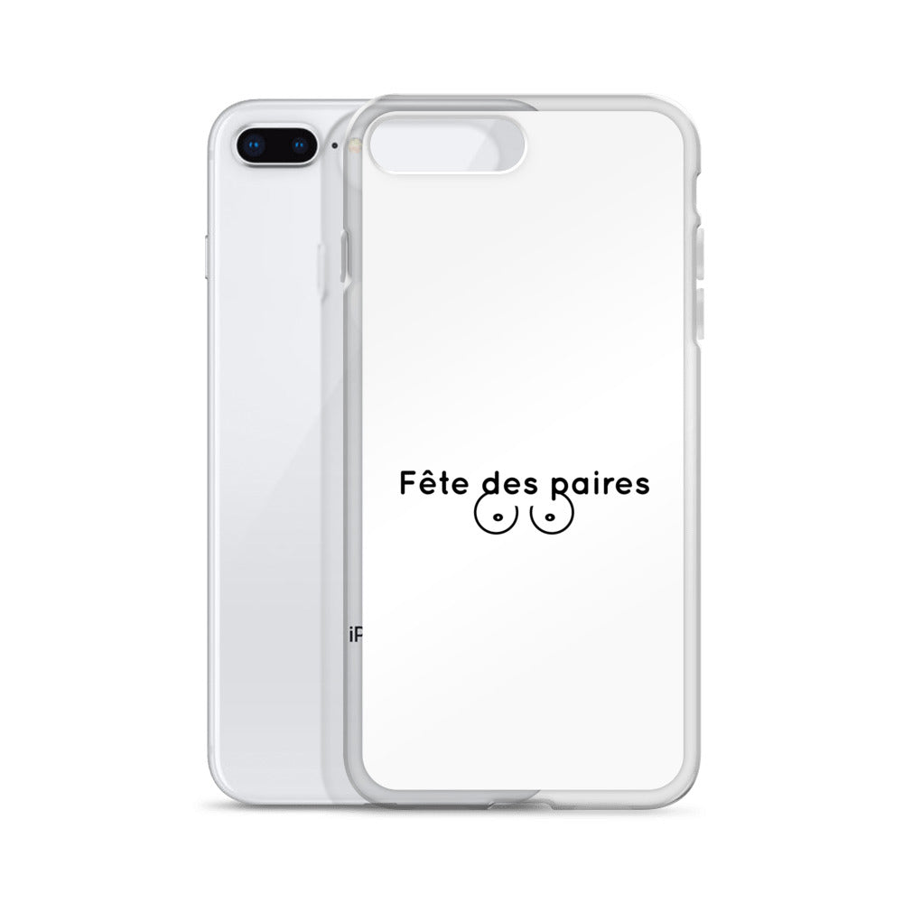 Coque iPhone Fête des paires poitrine iPhone 7 Plus 8 Plus - Sedurro