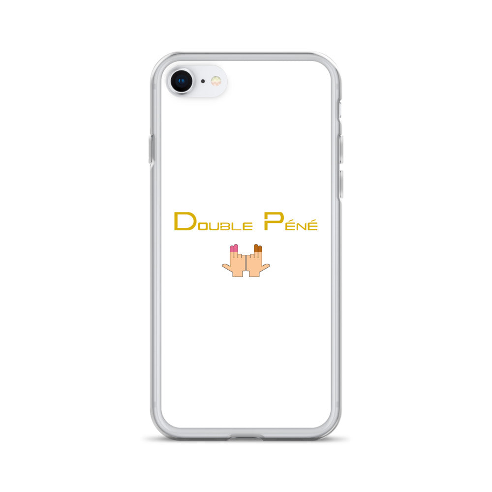 Coque iPhone DP Double péné signe du J iPhone SE - Sedurro