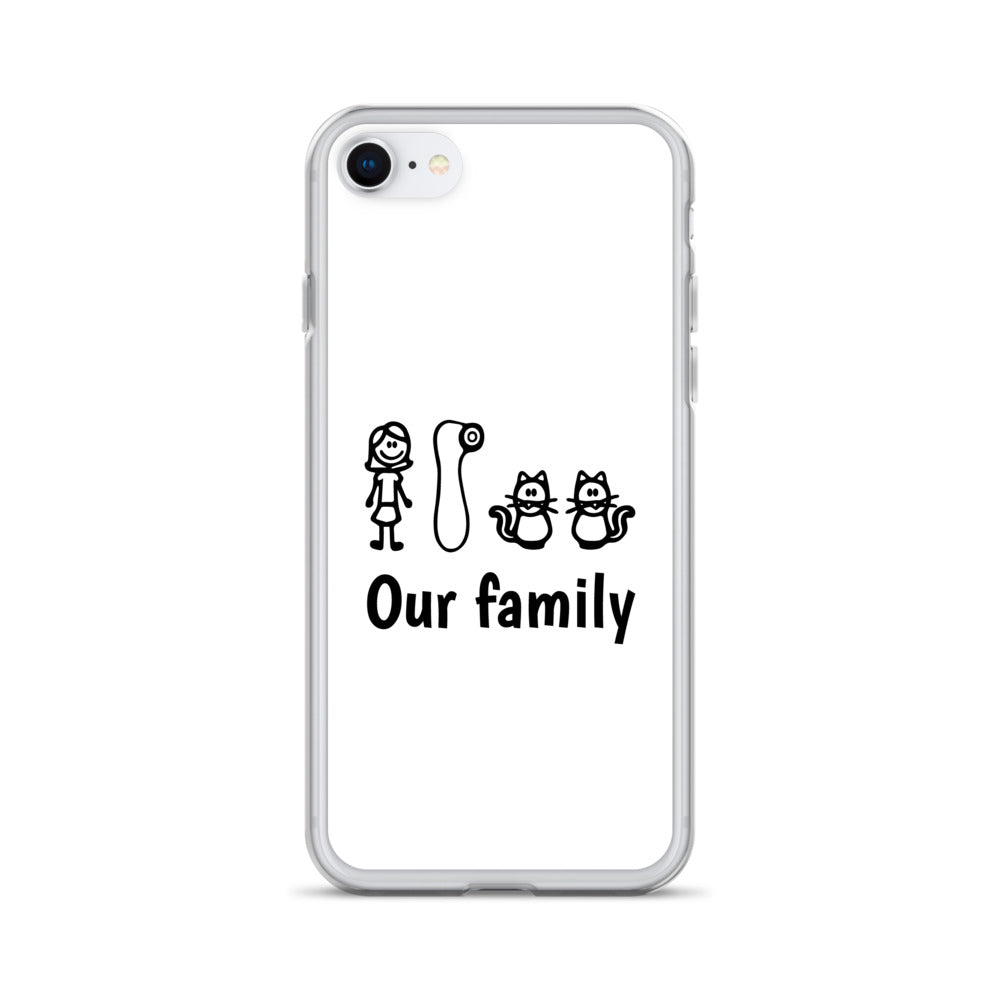 Coque iPhone Our family woman vibrator cats - Sedurro