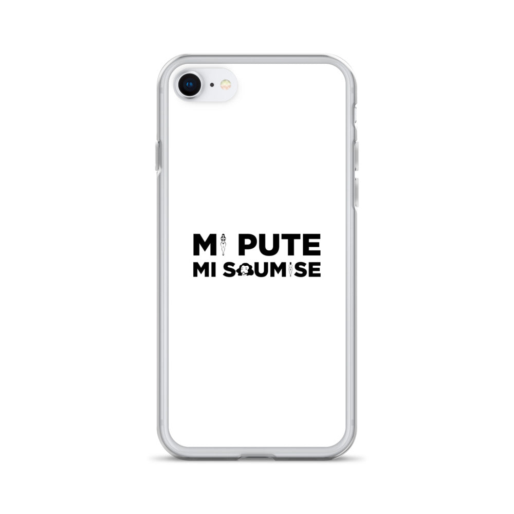 Coque iPhone Mi pute mi soumise - Sedurro