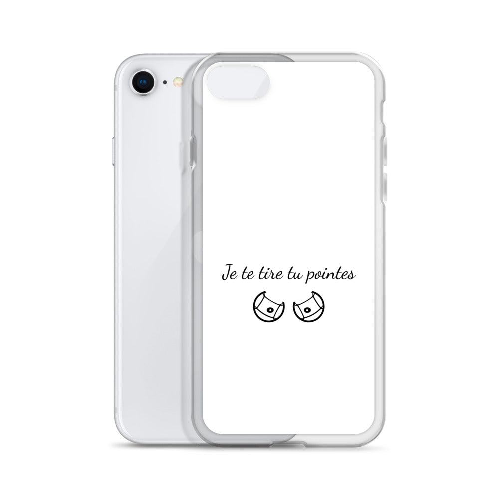 Coque iPhone Je te tire tu pointes iPhone SE - Sedurro