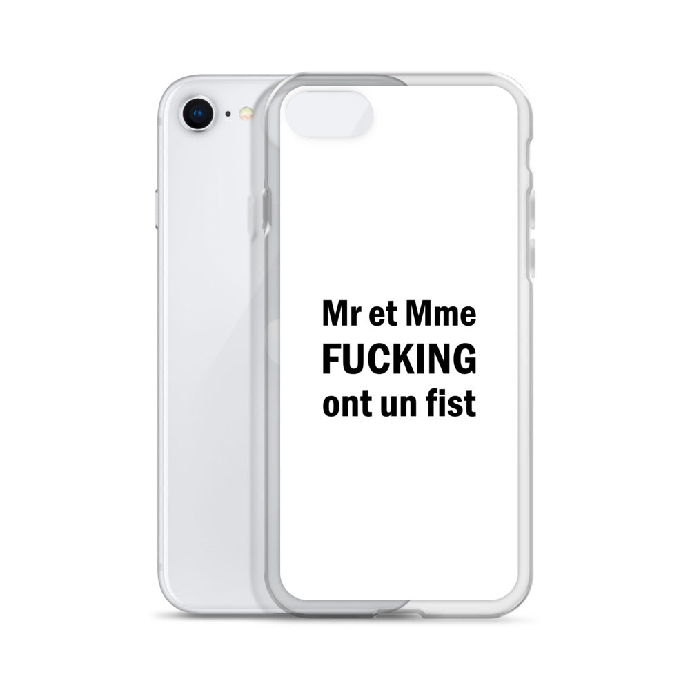 Coque iPhone Mr et Mme Fucking ont un fist - Sedurro