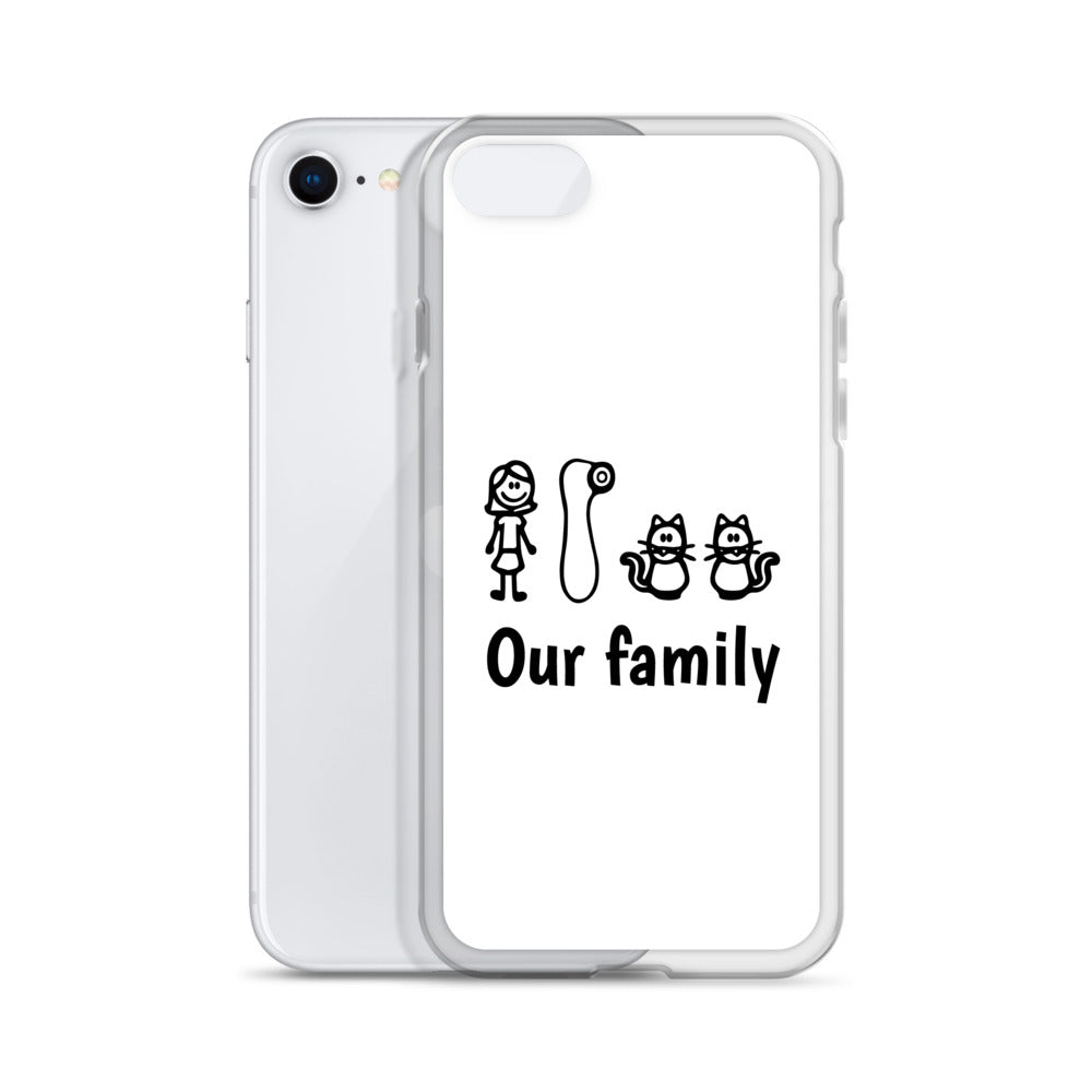 Coque iPhone Our family woman vibrator cats - Sedurro