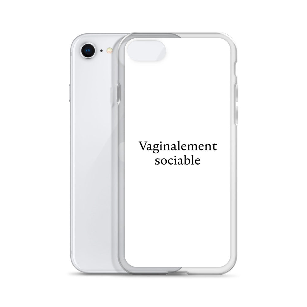Coque iPhone Vaginalement sociable - Sedurro