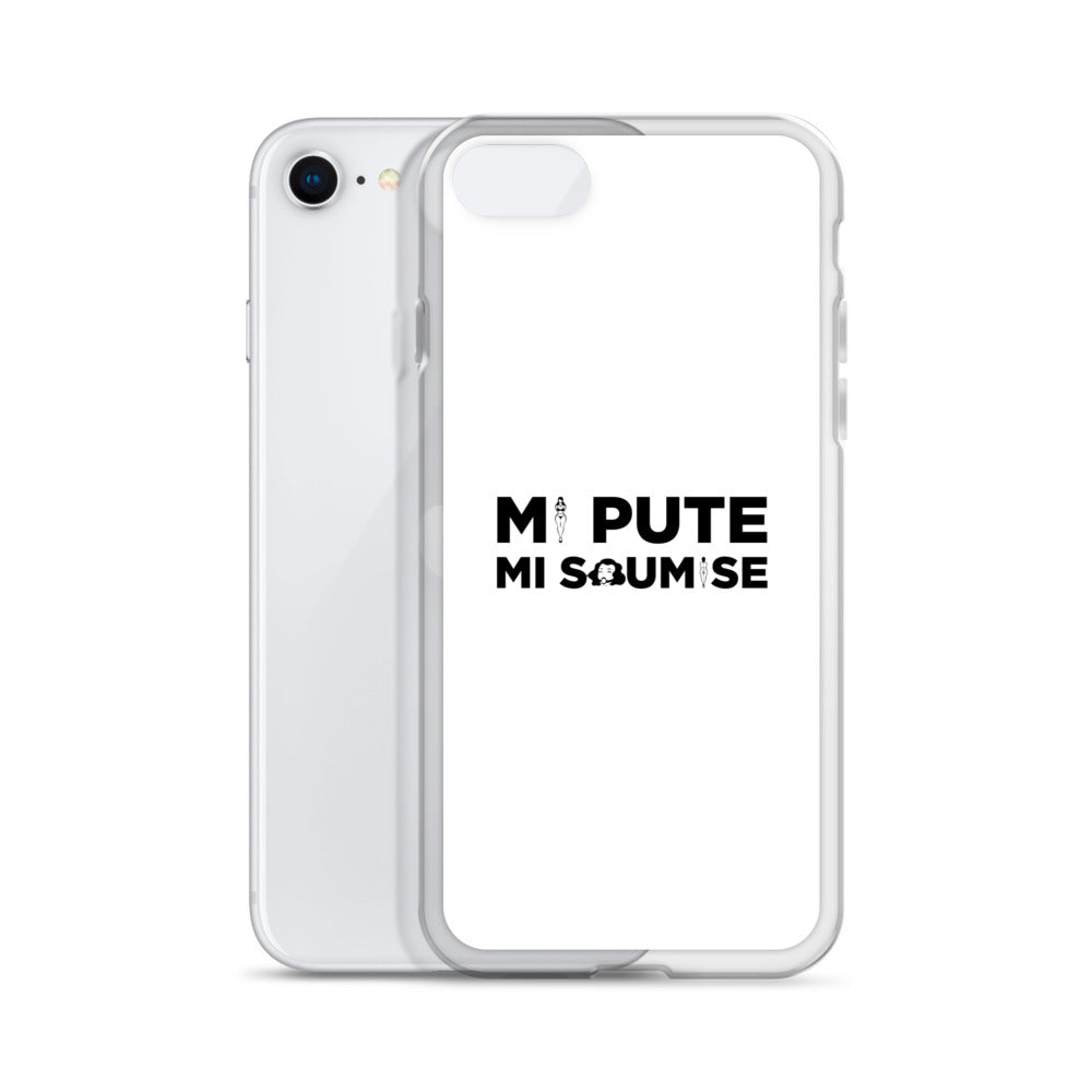 Coque iPhone Mi pute mi soumise - Sedurro