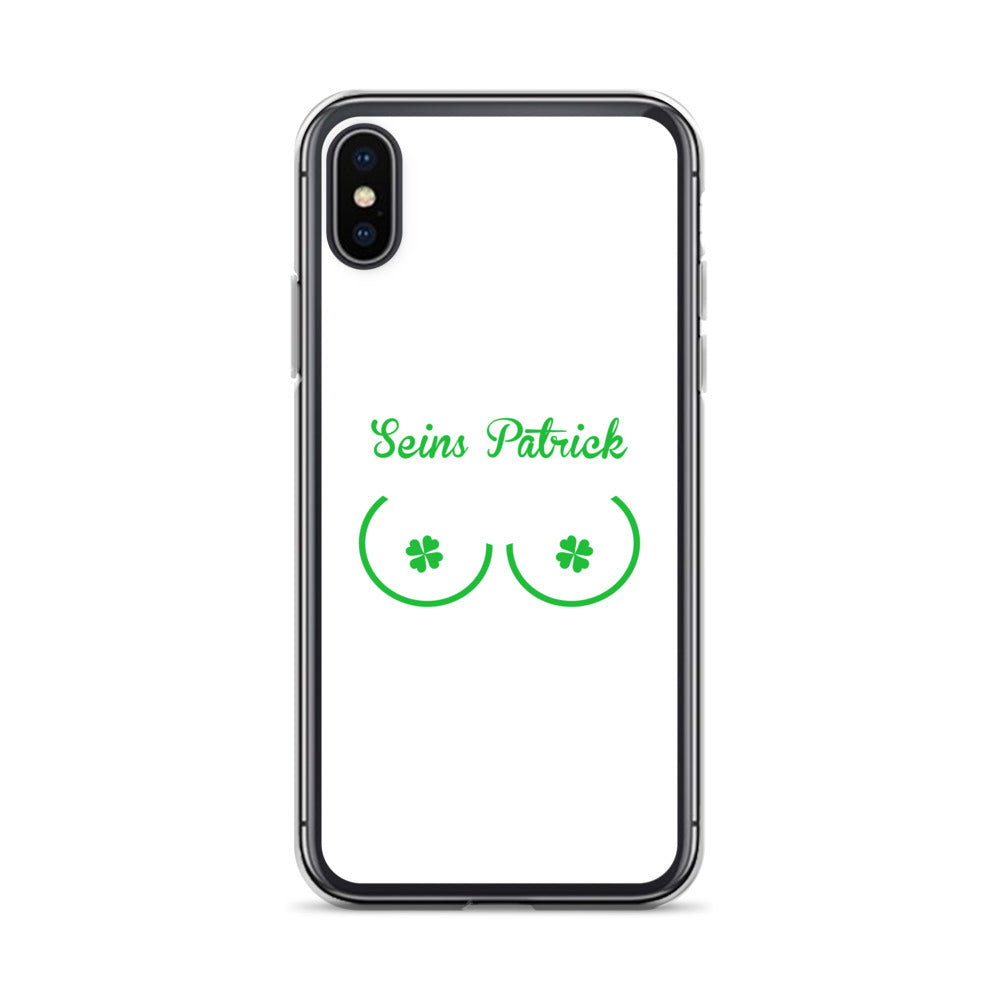 Coque iPhone Seins Saint Patrick - Sedurro