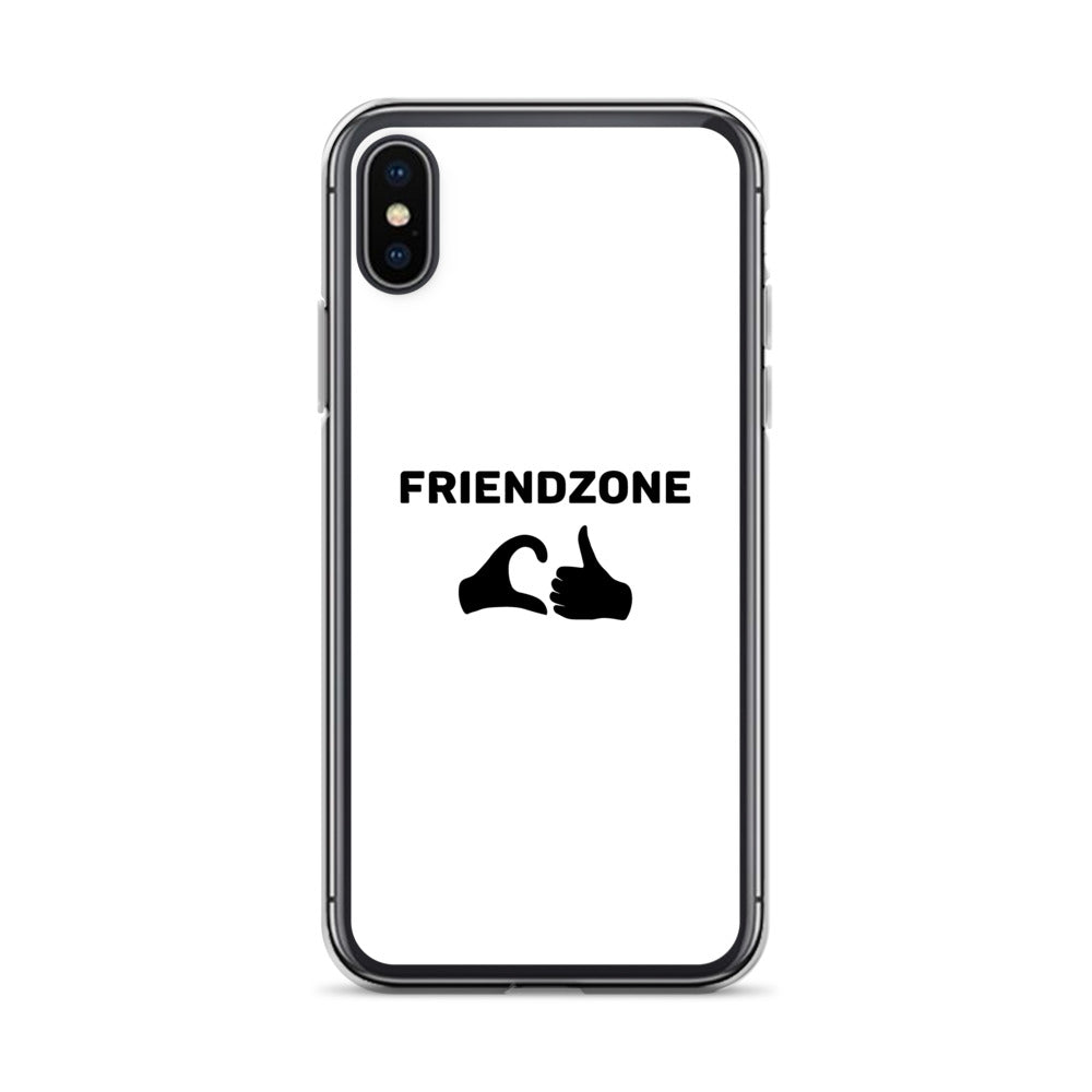 Coque iPhone Friendzone cœur pouce iPhone X XS - Sedurro