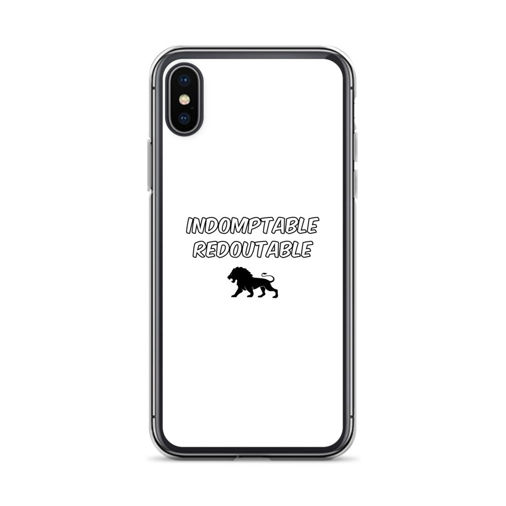 Coque iPhone Lion indomptable redoutable - Sedurro