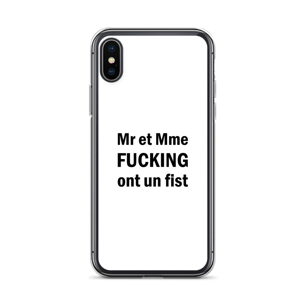 Coque iPhone Mr et Mme Fucking ont un fist - Sedurro