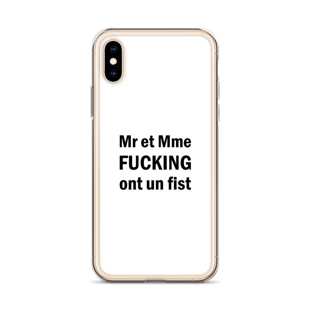 Coque iPhone Mr et Mme Fucking ont un fist - Sedurro