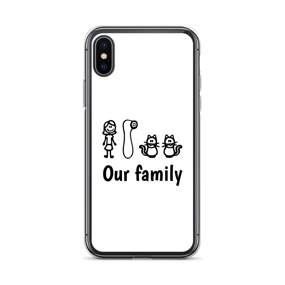 Coque iPhone Our family woman vibrator cats - Sedurro